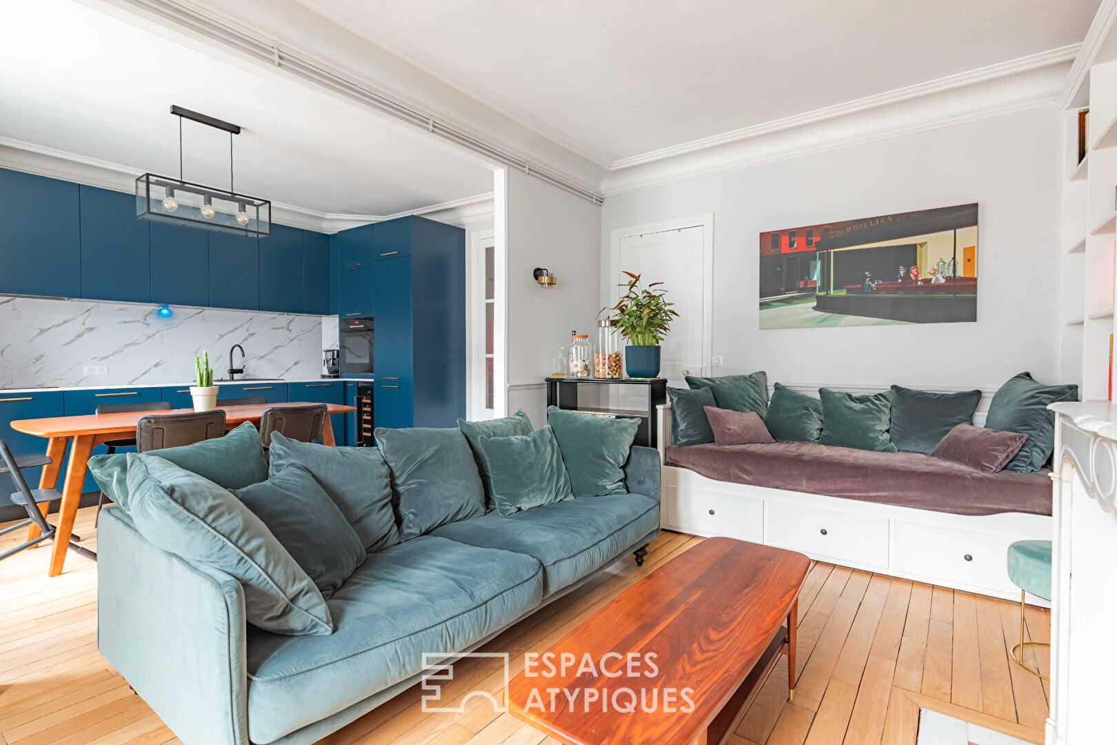 Crossing apartment in Epinettes-Batignolles