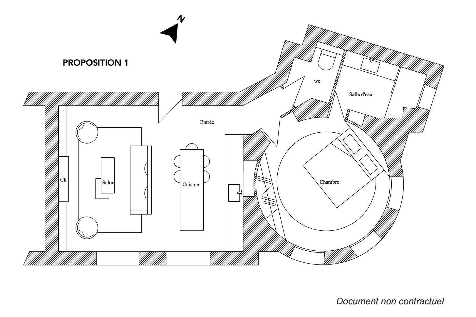 Haussmannian apartment to reinterpret with view of Pont Bir Hakeim and Eiffel Tower