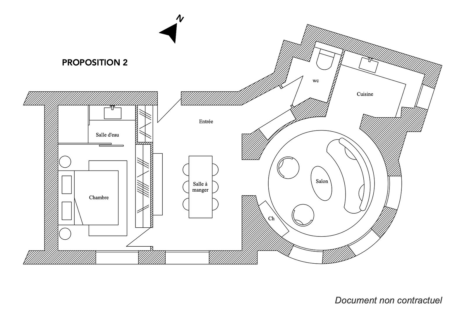 Haussmannian apartment to reinterpret with view of Pont Bir Hakeim and Eiffel Tower