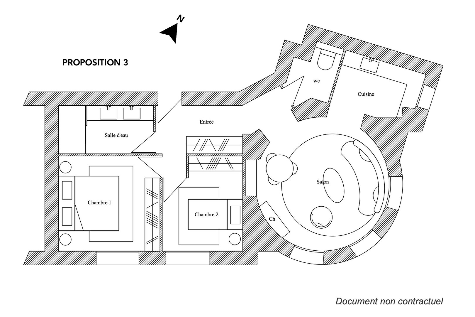 Haussmannian apartment to reinterpret with view of Pont Bir Hakeim and Eiffel Tower