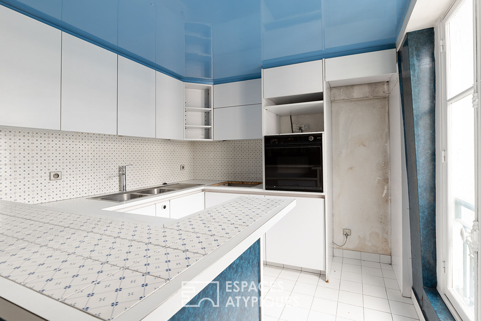 Élégant duplex en dernier étage à réinterpréter