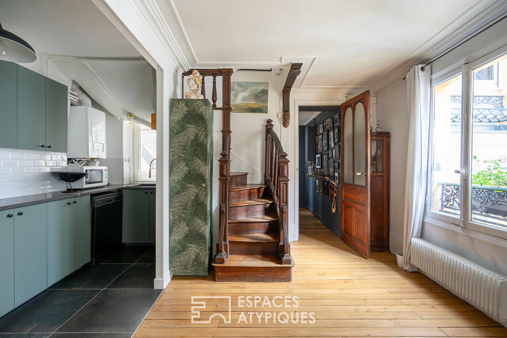 Duplex en dernier étage – Etienne-Marcel
