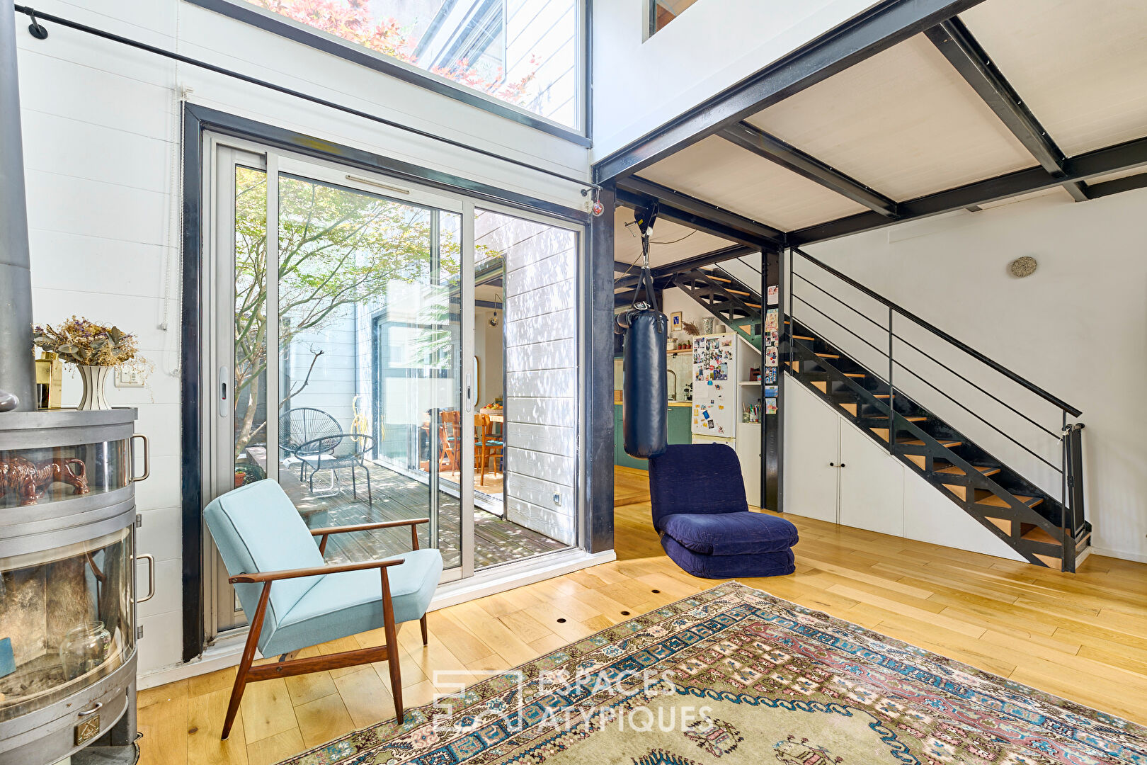 Maison esprit loft avec patio et terrasse proche Marché de l’Olive