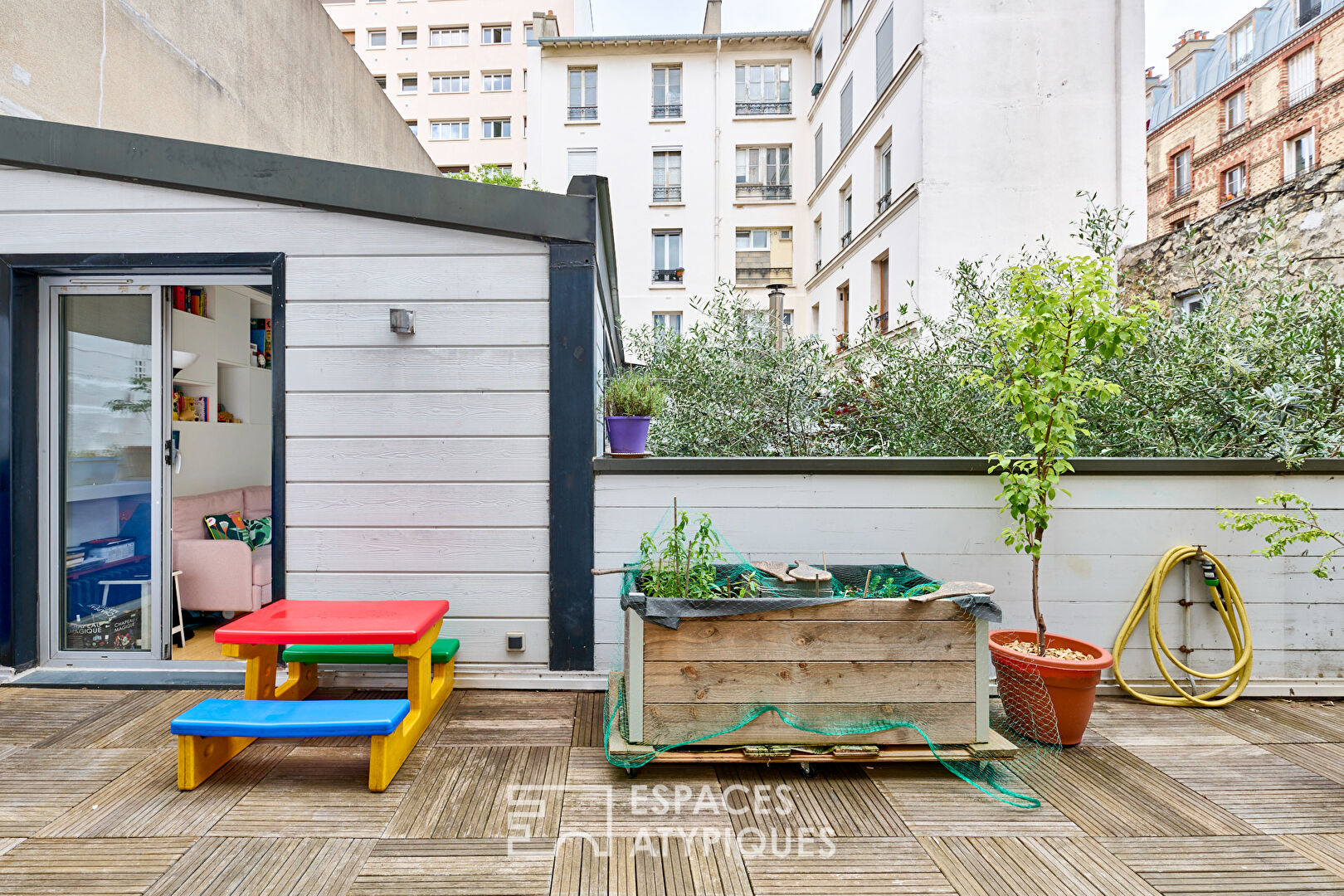 Maison esprit loft avec patio et terrasse proche Marché de l’Olive