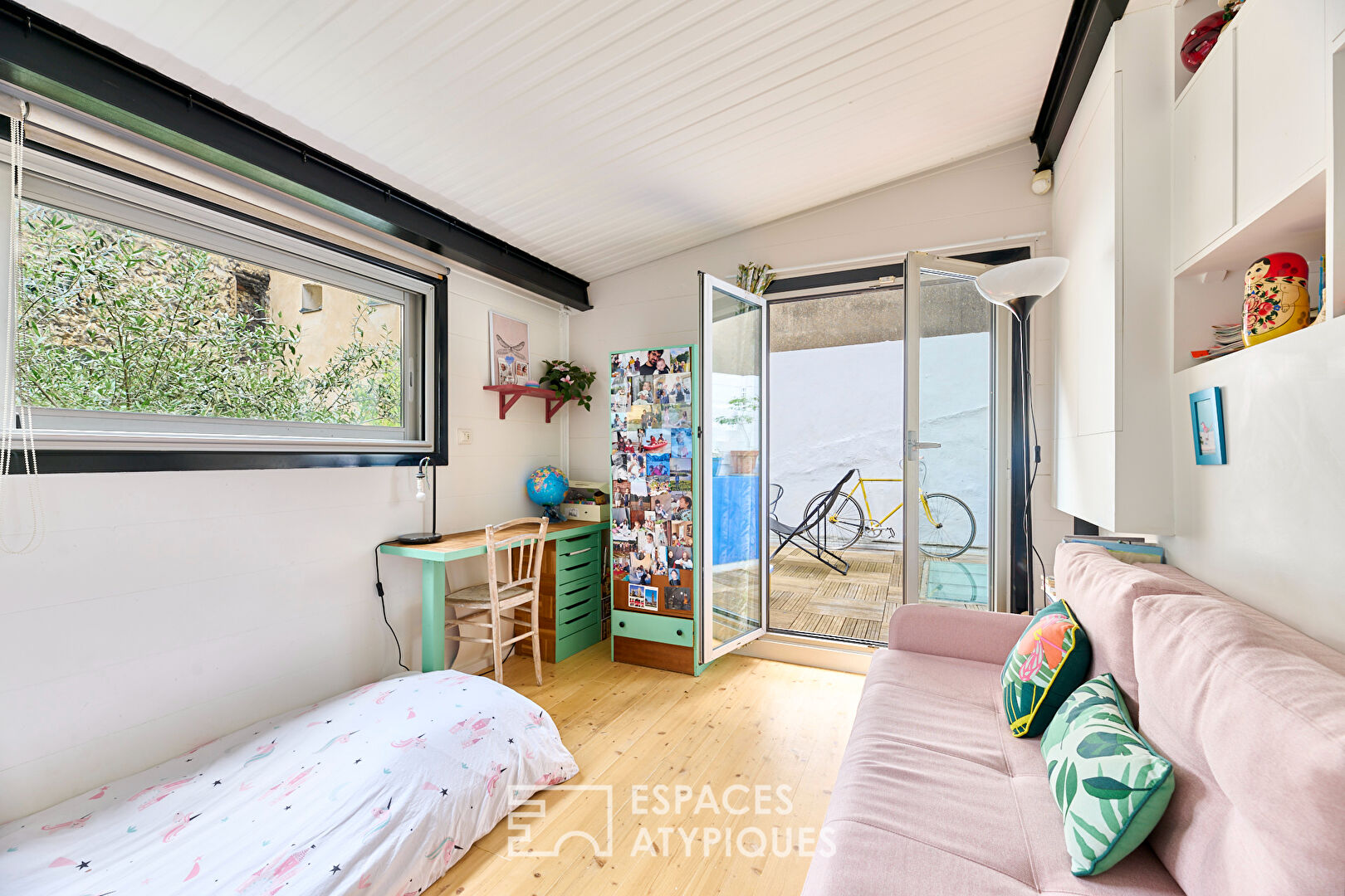 Maison esprit loft avec patio et terrasse proche Marché de l’Olive
