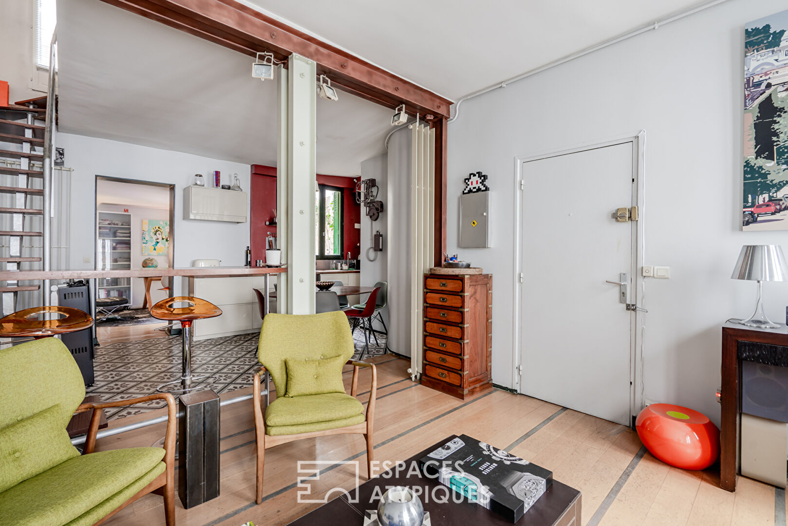 Family triplex with exteriors in Epinettes – Batignolles