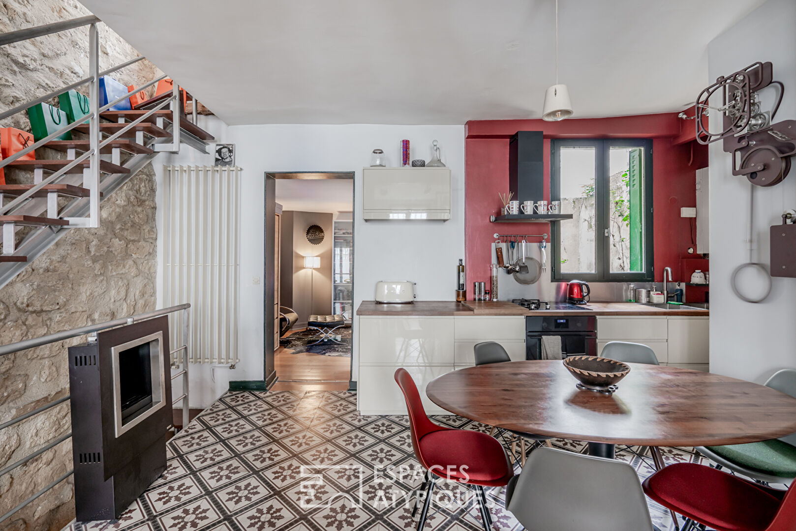 Family triplex with exteriors in Epinettes – Batignolles