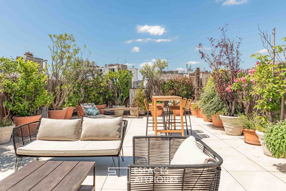 Penthouse avec grande terrasse et vues Paris - Sacré Coeur