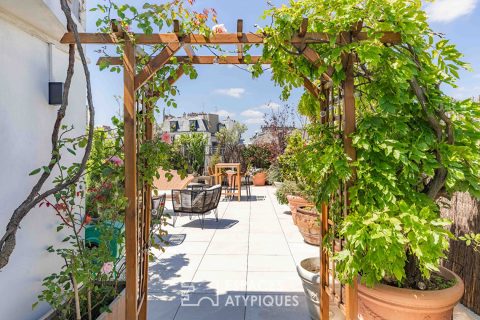 Penthouse avec grande terrasse et vues Paris – Sacré Coeur