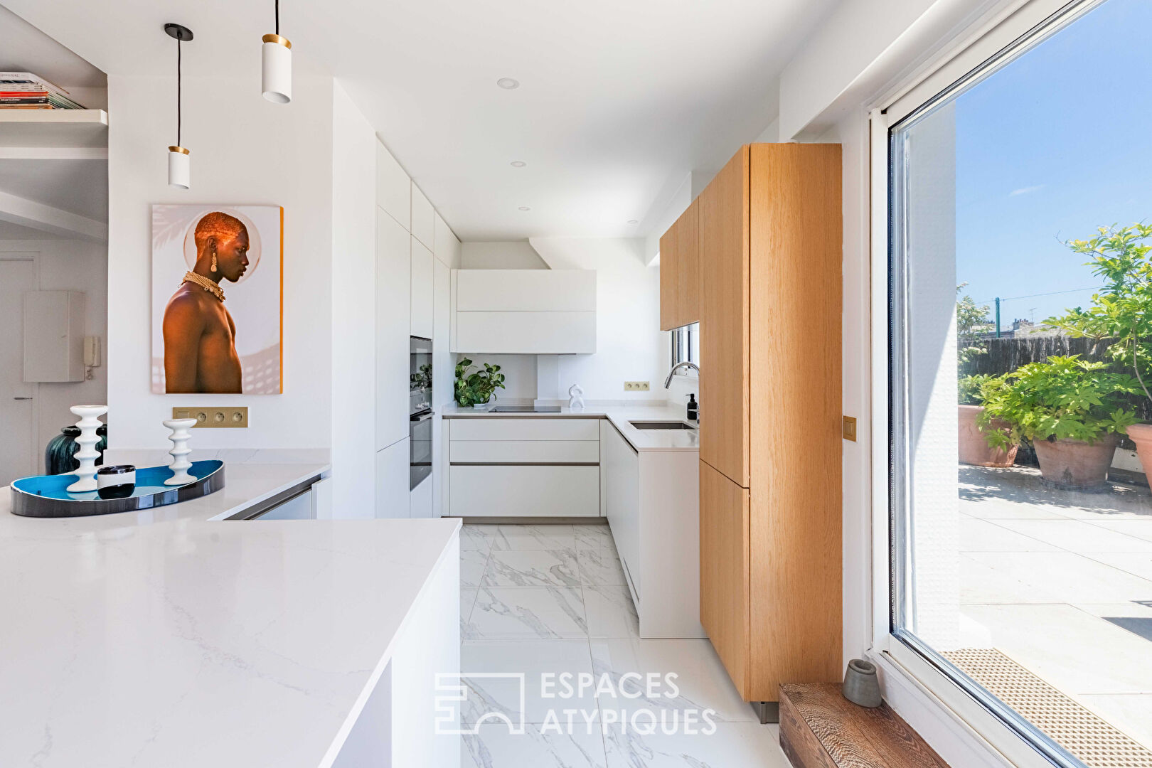 Penthouse avec grande terrasse et vues Paris – Sacré Coeur