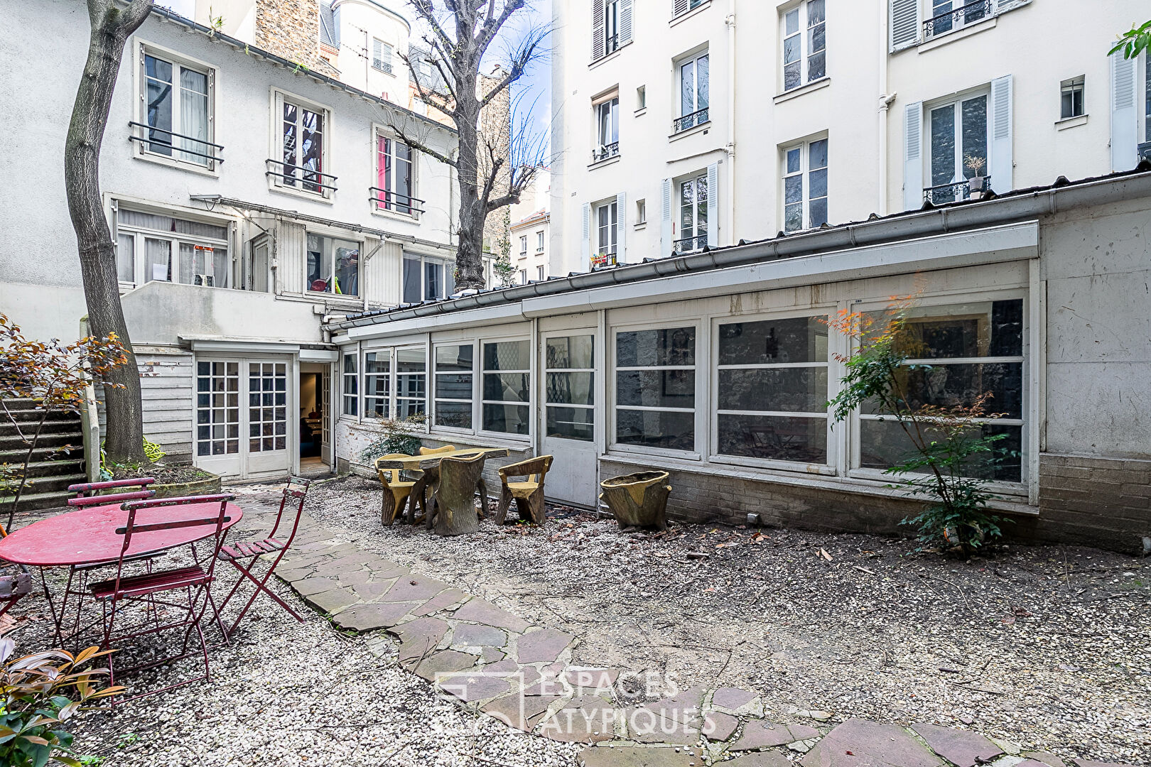 Loft des merveilles avec jardin aux Batignolles