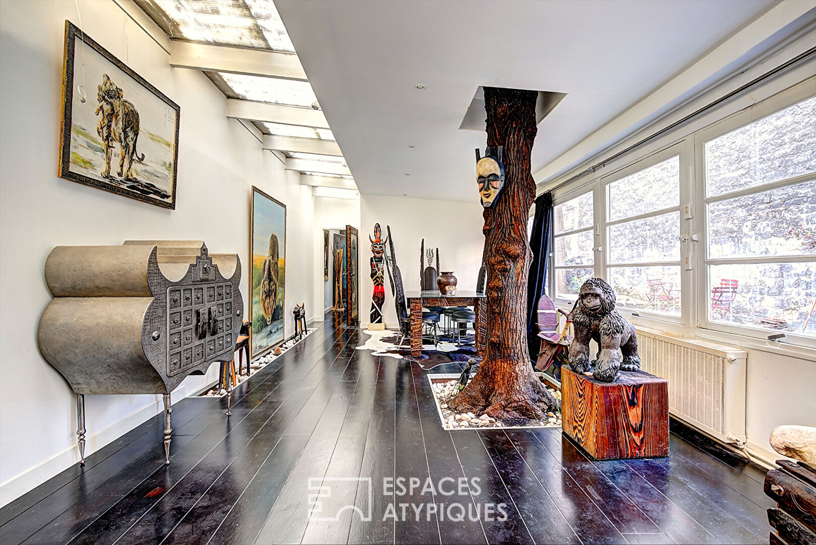 Loft des merveilles avec jardin aux Batignolles