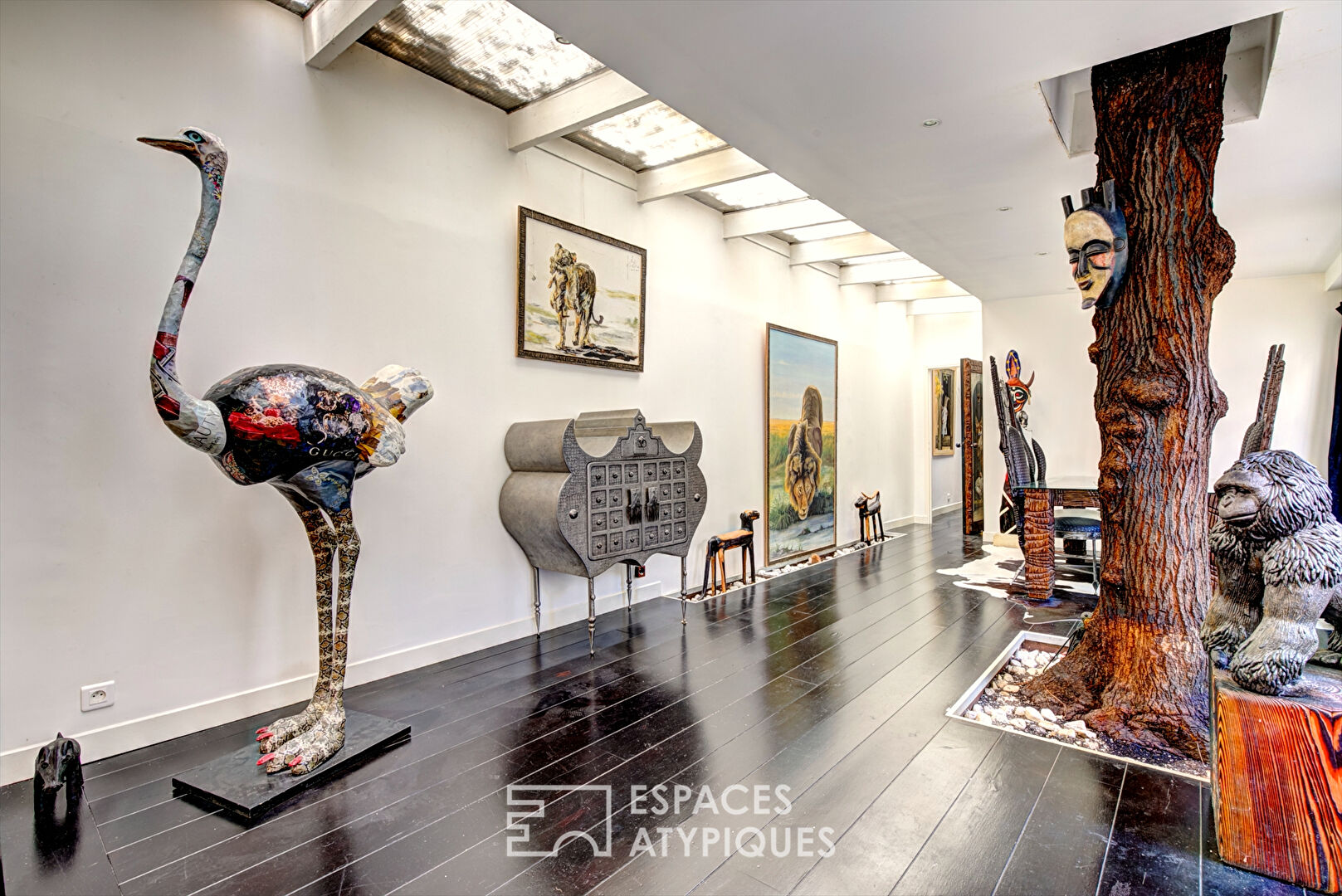 Loft des merveilles avec jardin aux Batignolles