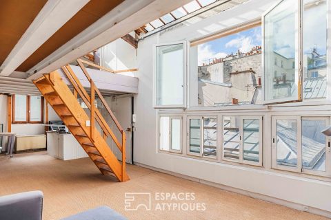 Top floor workshop to renovate – Place Saint-Georges