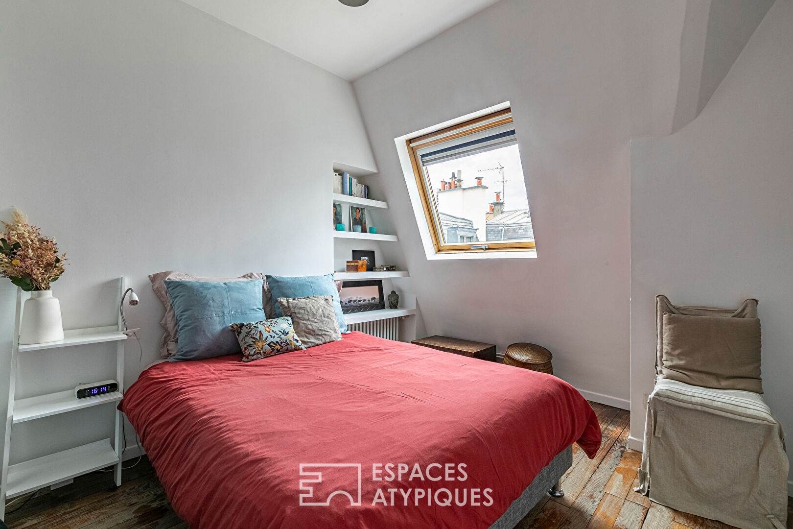 Dernier étage traversant – Village des Batignolles