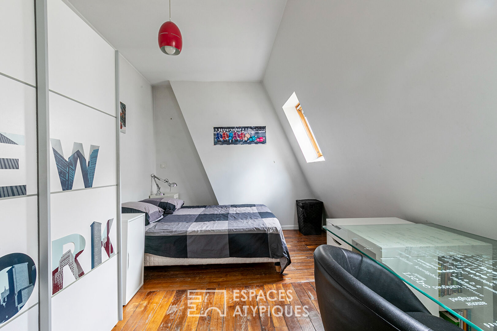 Dernier étage traversant – Village des Batignolles