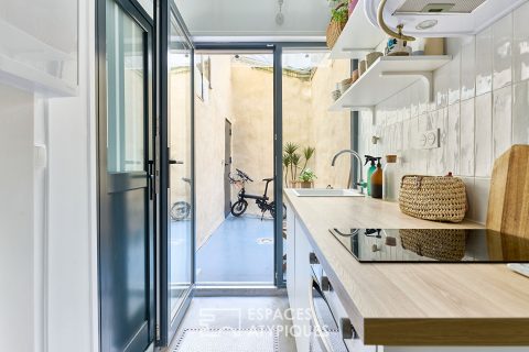 Studio rénové dans ancien fournil de boulanger – Marché de l’Olive