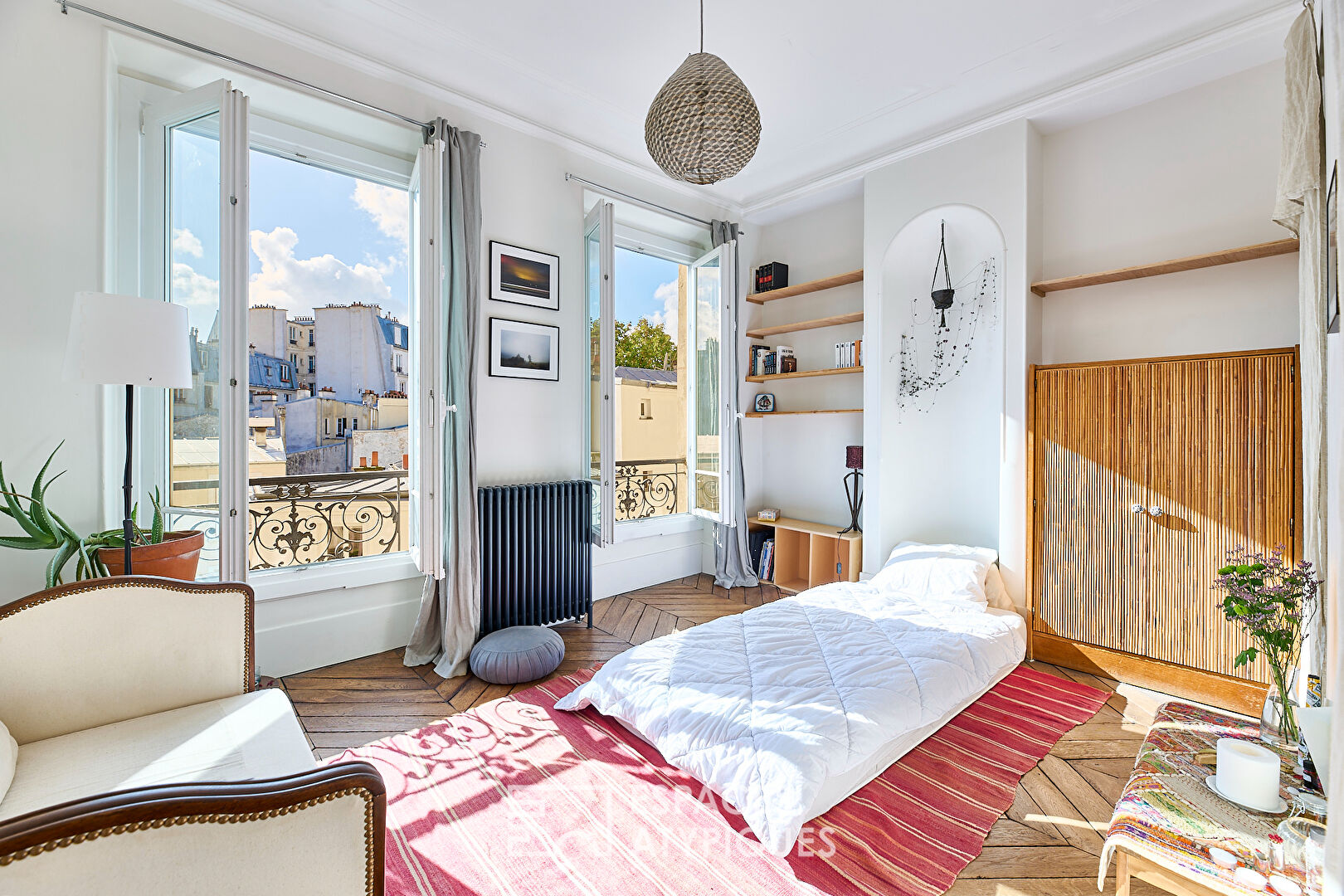 Duplex familial bohème chic avec balcon – Montmartre-Anvers