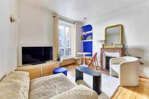 Apartment renovated by architect in Montmartre