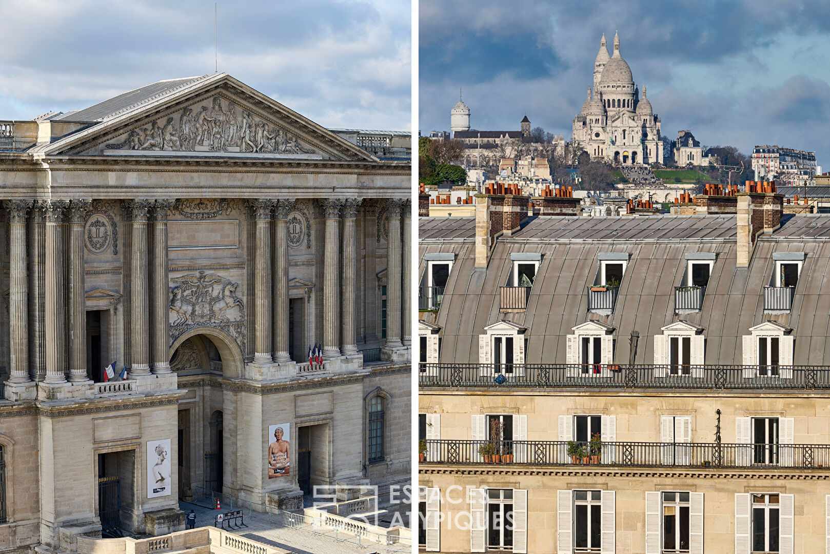 Luxurious Top-Floor Apartment in the Heart of Paris with Stunning Views of Its Iconic Landmarks
