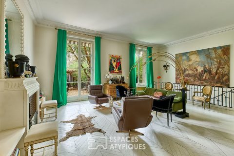 Duplex arty-chic avec jardin – Quartier Trocadéro