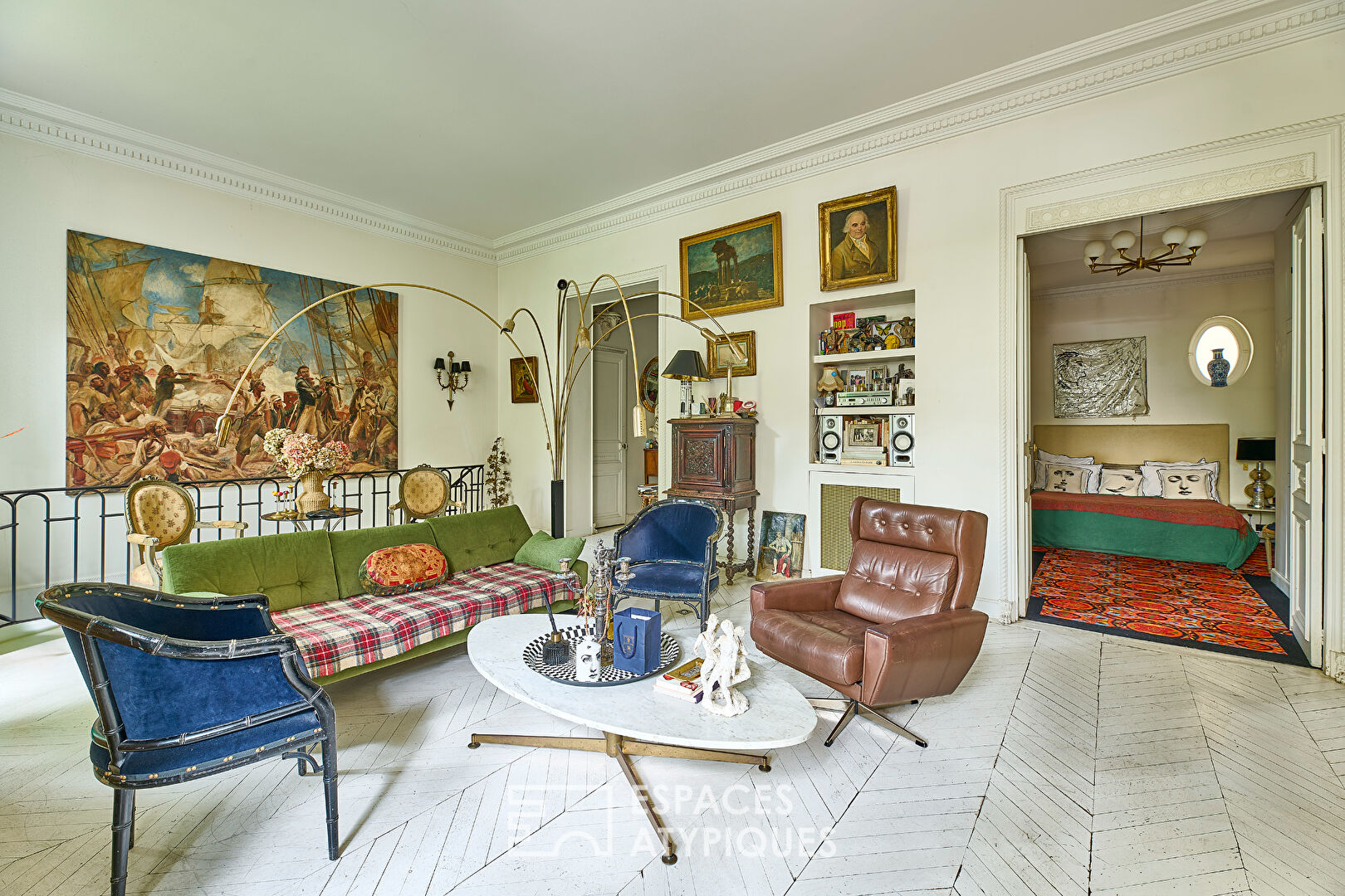 Duplex arty-chic avec jardin – Quartier Trocadéro