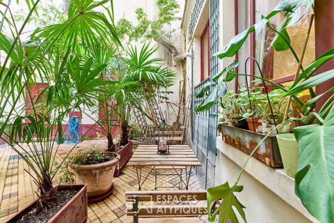 Duplex de charme sur cour – Quartier Nouvelle Athènes