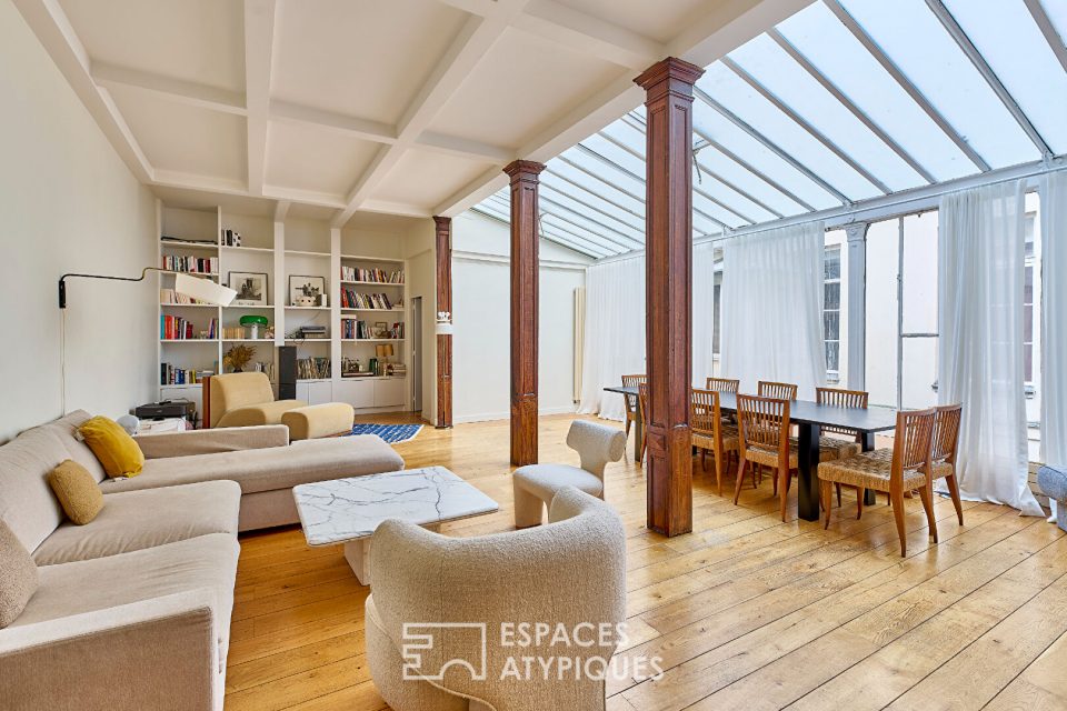 Loft en duplex avec verrières - Place des Victoires