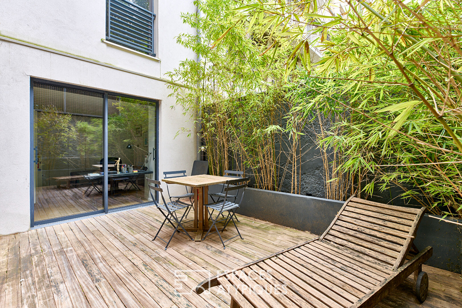 Duplex familial traversant avec terrasses – Village d’Auteuil