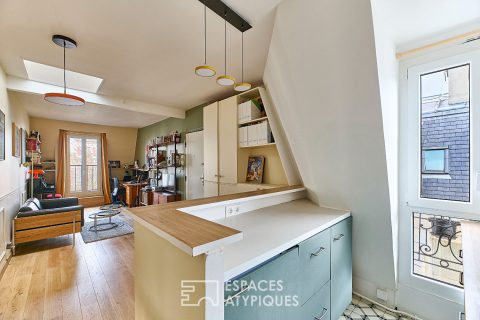 Dernier étage vue Sacré-Coeur avec annexe