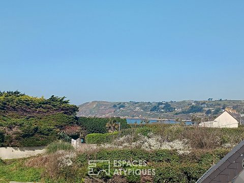 Maison contemporaine bord de mer