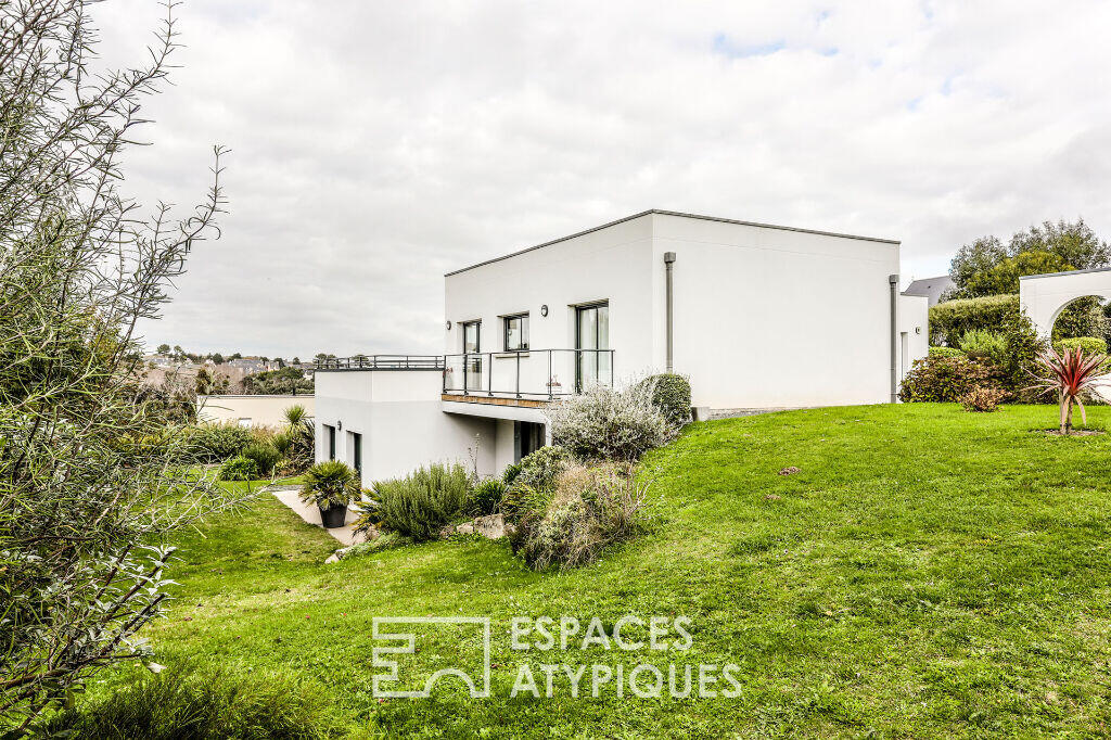 cap sur le cap : magnifique contemporaine au cap de carteret · à Barneville-Carteret · 1 105 000 €