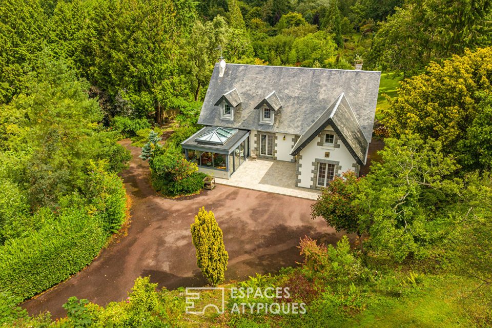 Maison familiale et son jardin exceptionnel