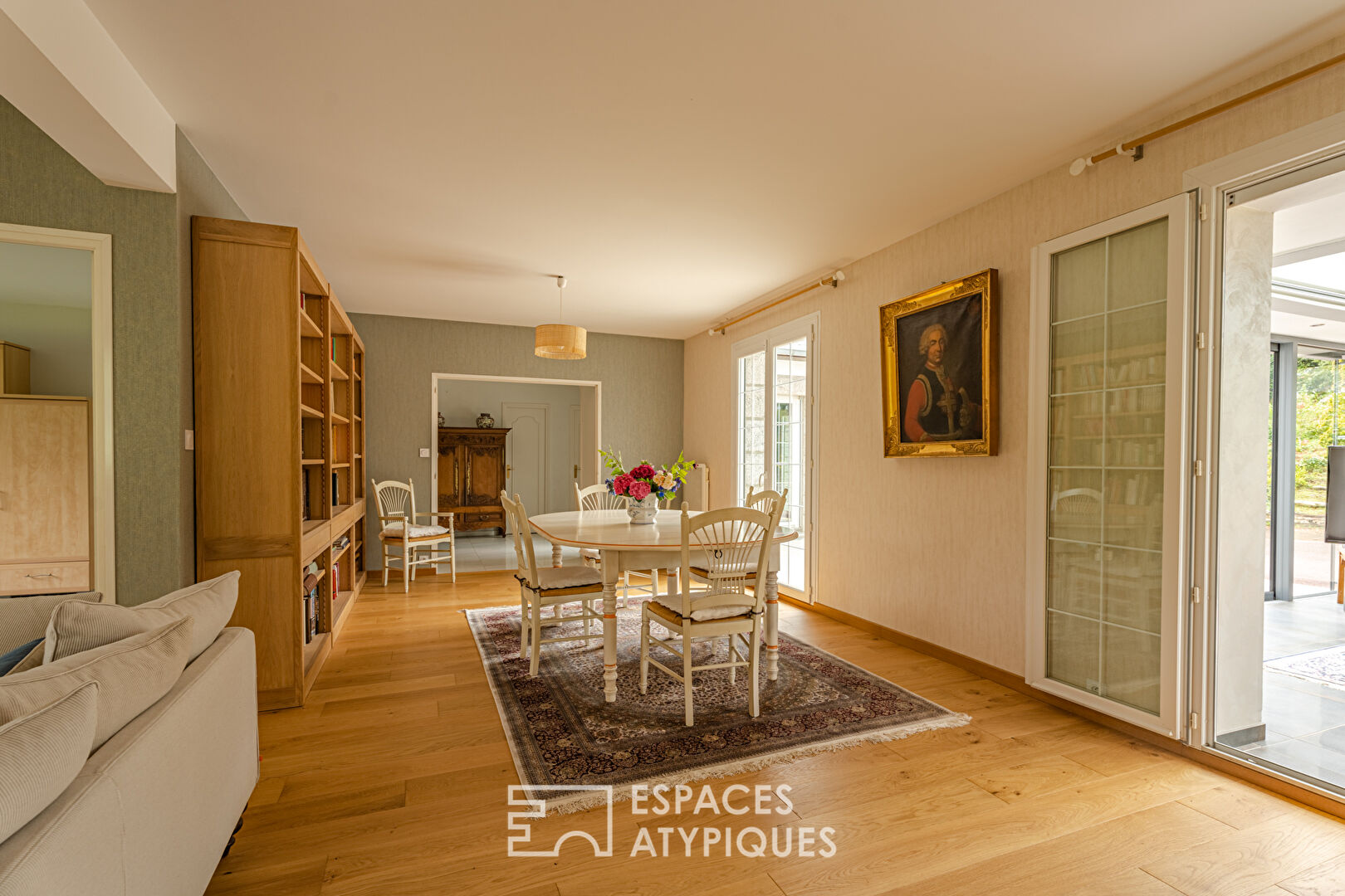 Maison familiale et son jardin exceptionnel