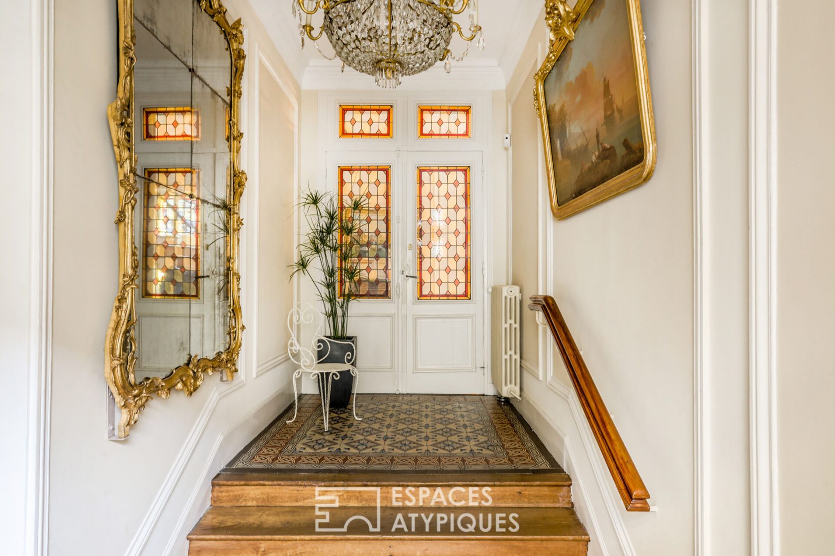 Bourgeois residence in the city center of Cherbourg