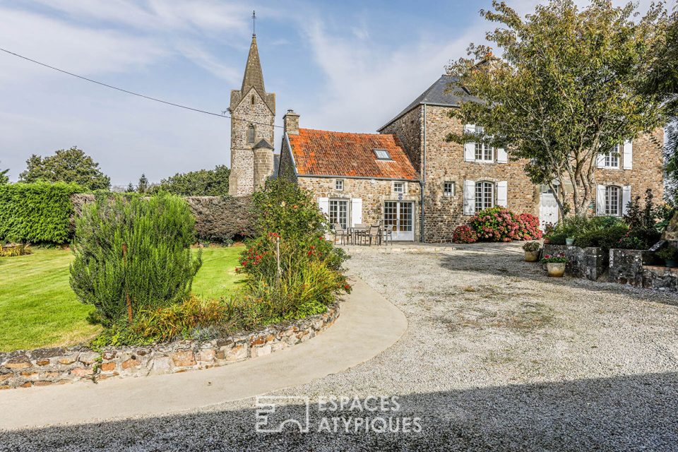 Ancien presbytère à Saint Sauveur le Vicomte