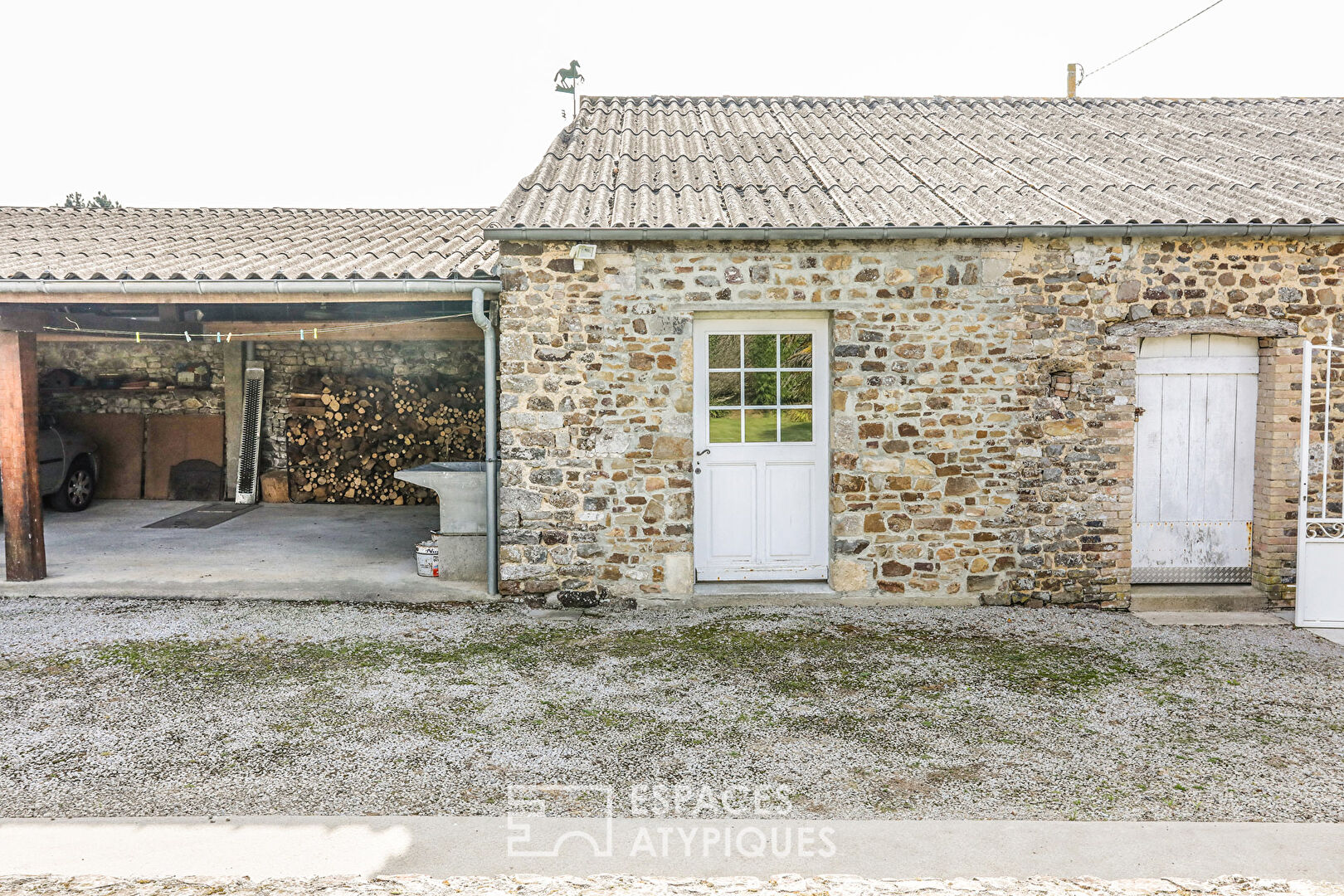 Ancien presbytère à Saint Sauveur le Vicomte