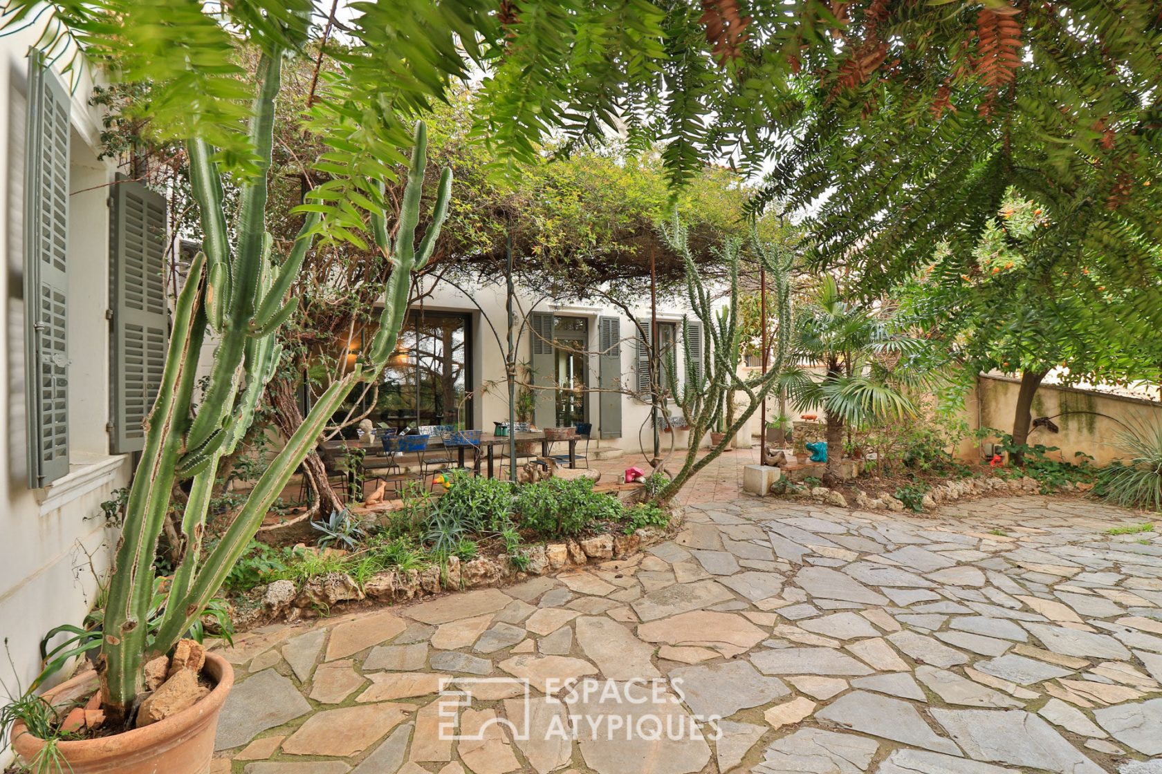Contemporary renovated character house