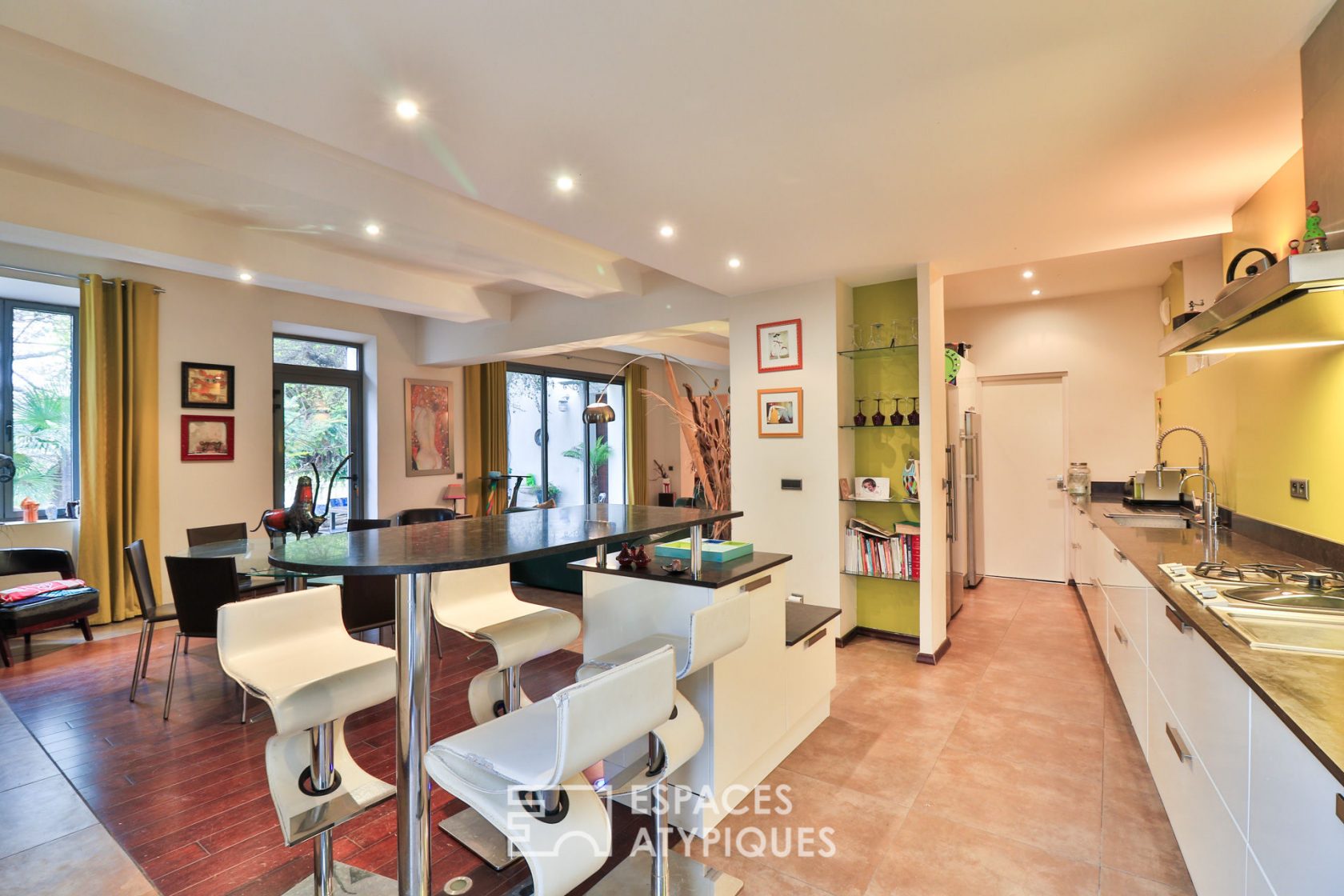 Contemporary renovated character house