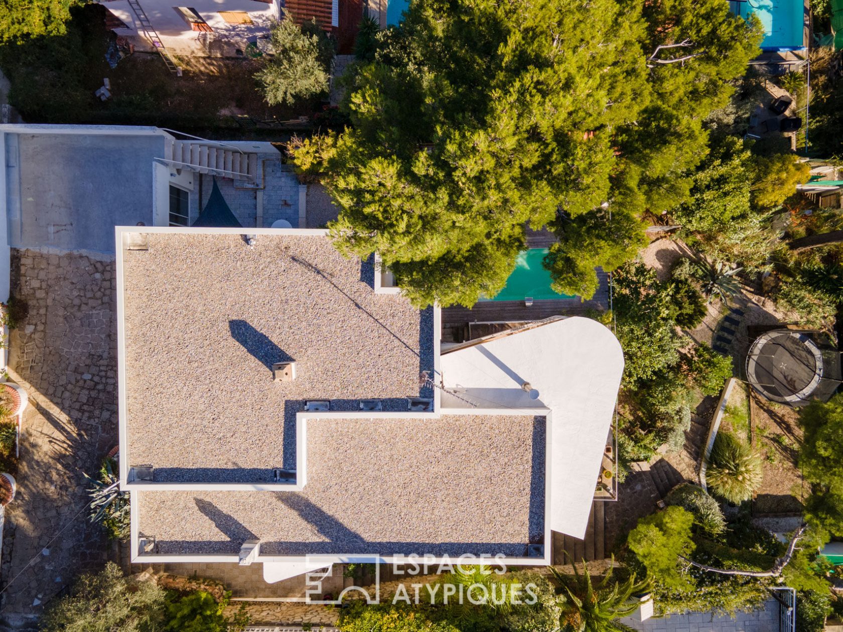 Maison d’architecte type Californienne avec piscine