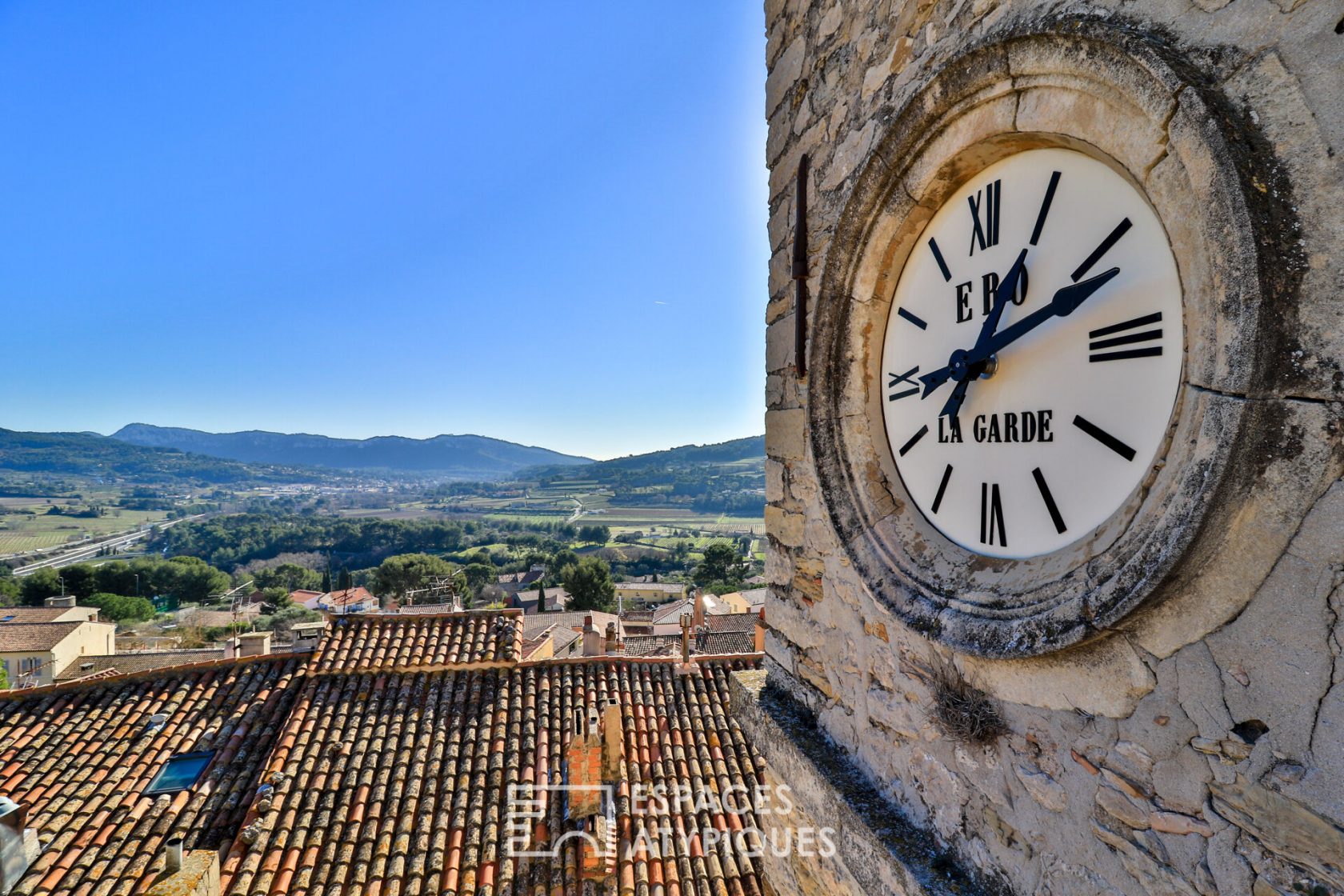 Village house with roof top terrace and panoramic view