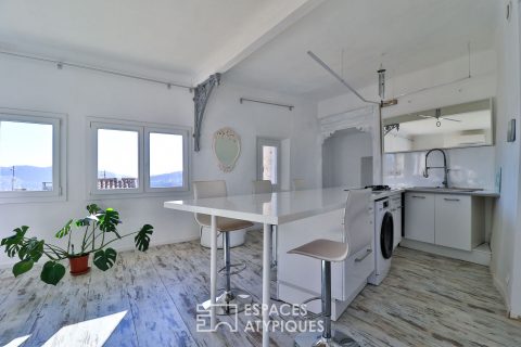 Village house with roof top terrace and panoramic view