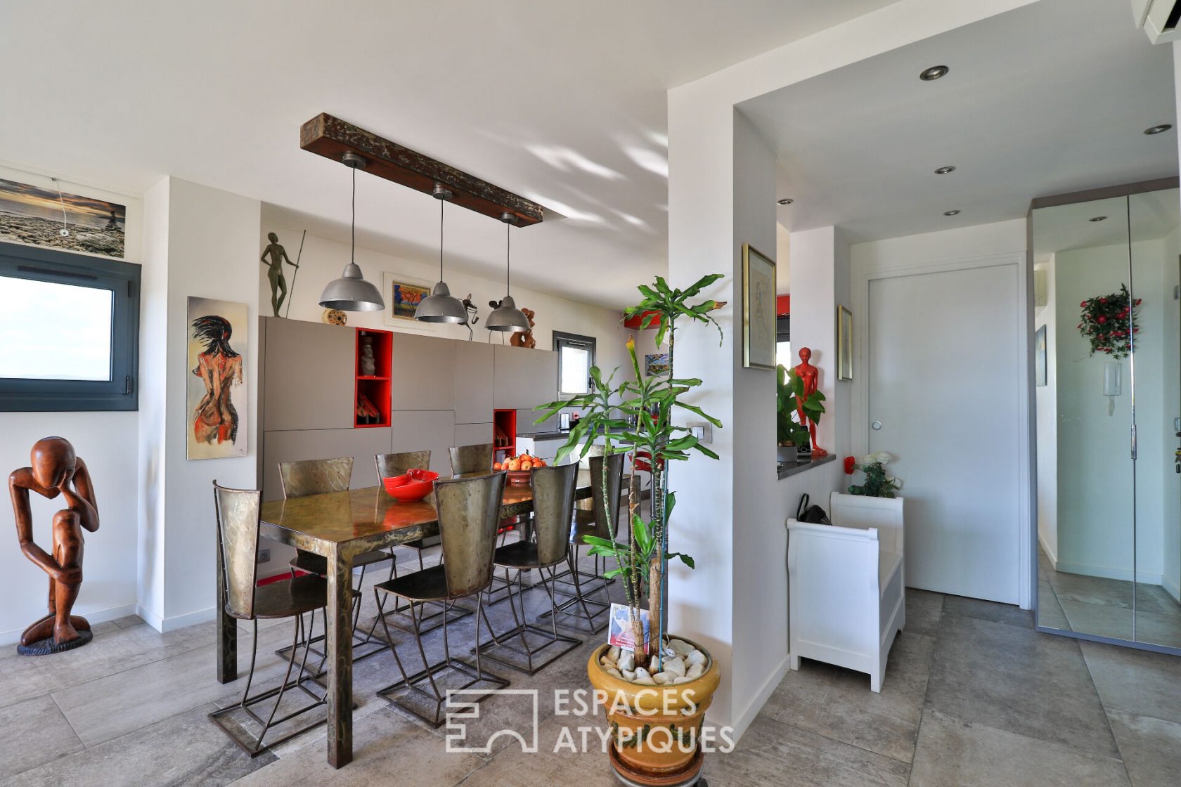 Penthouse sea view terrace of 35 m2 with jacuzzi