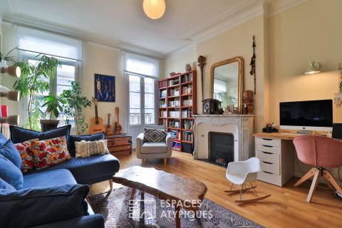 Haussmannian chic and bohemian in the upper city