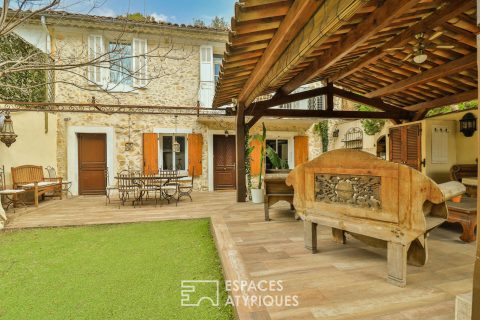 Former post house in stones rehabilitated