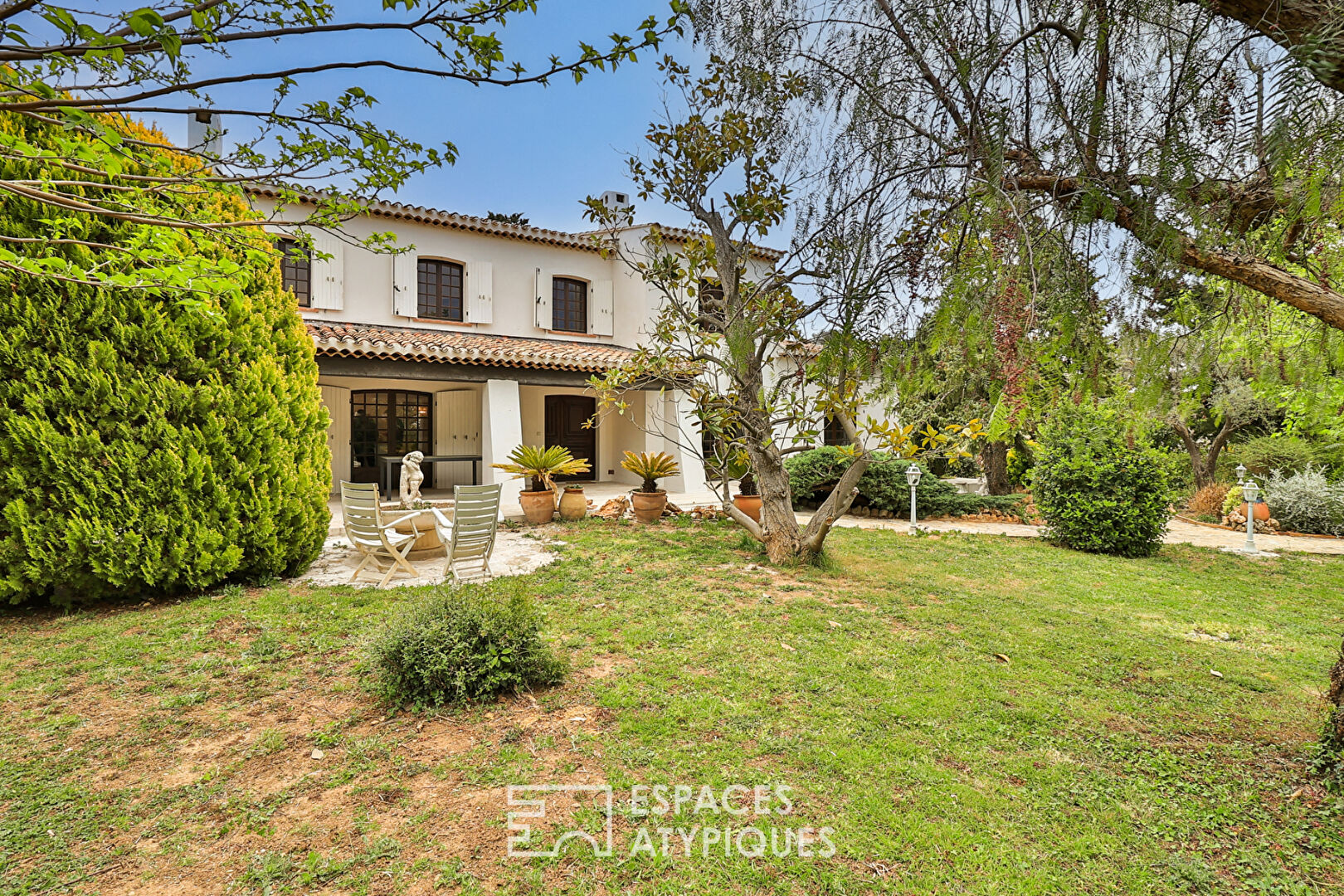Mediterranean villa near the sea