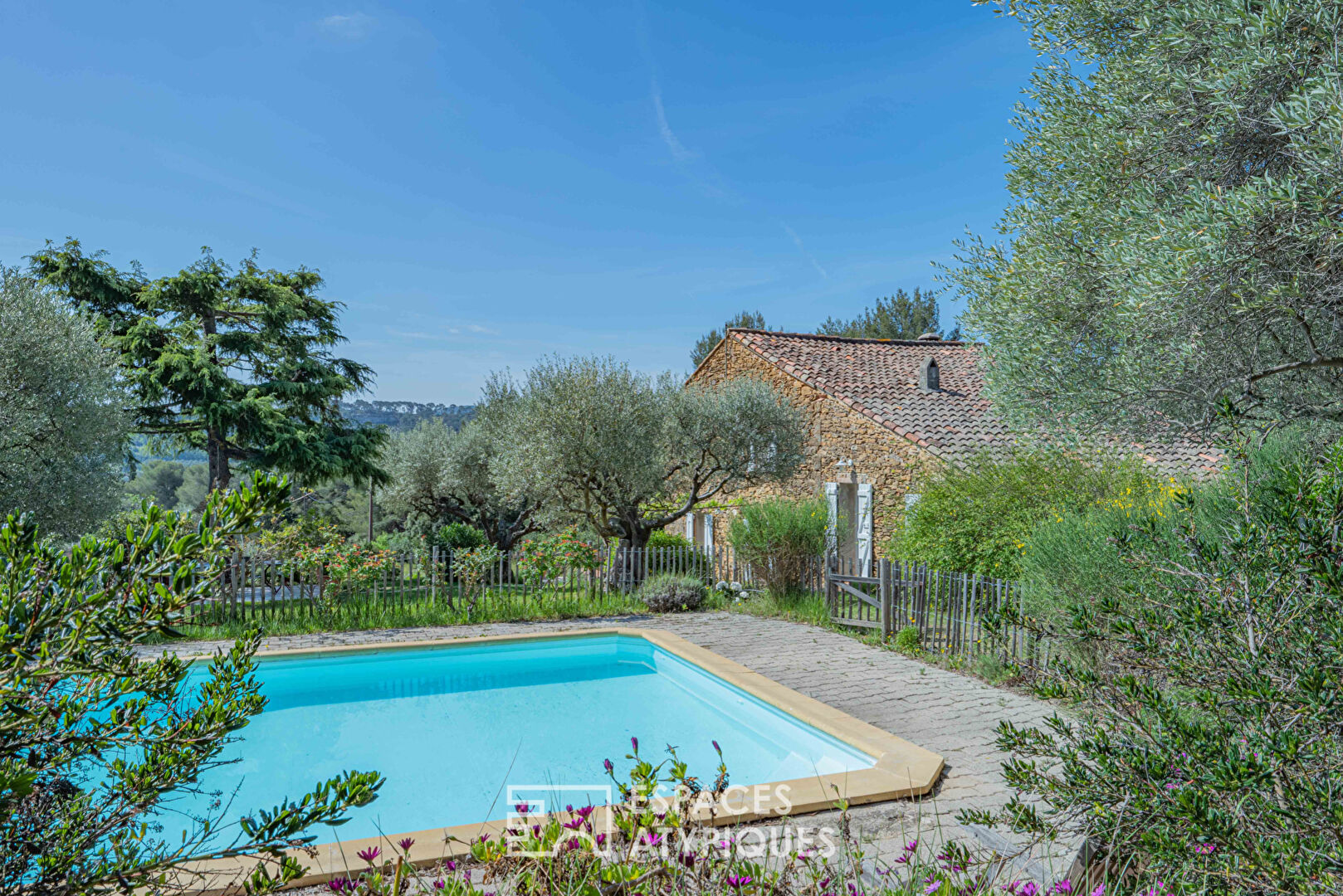 Sheepfold revisited with swimming pool and open view