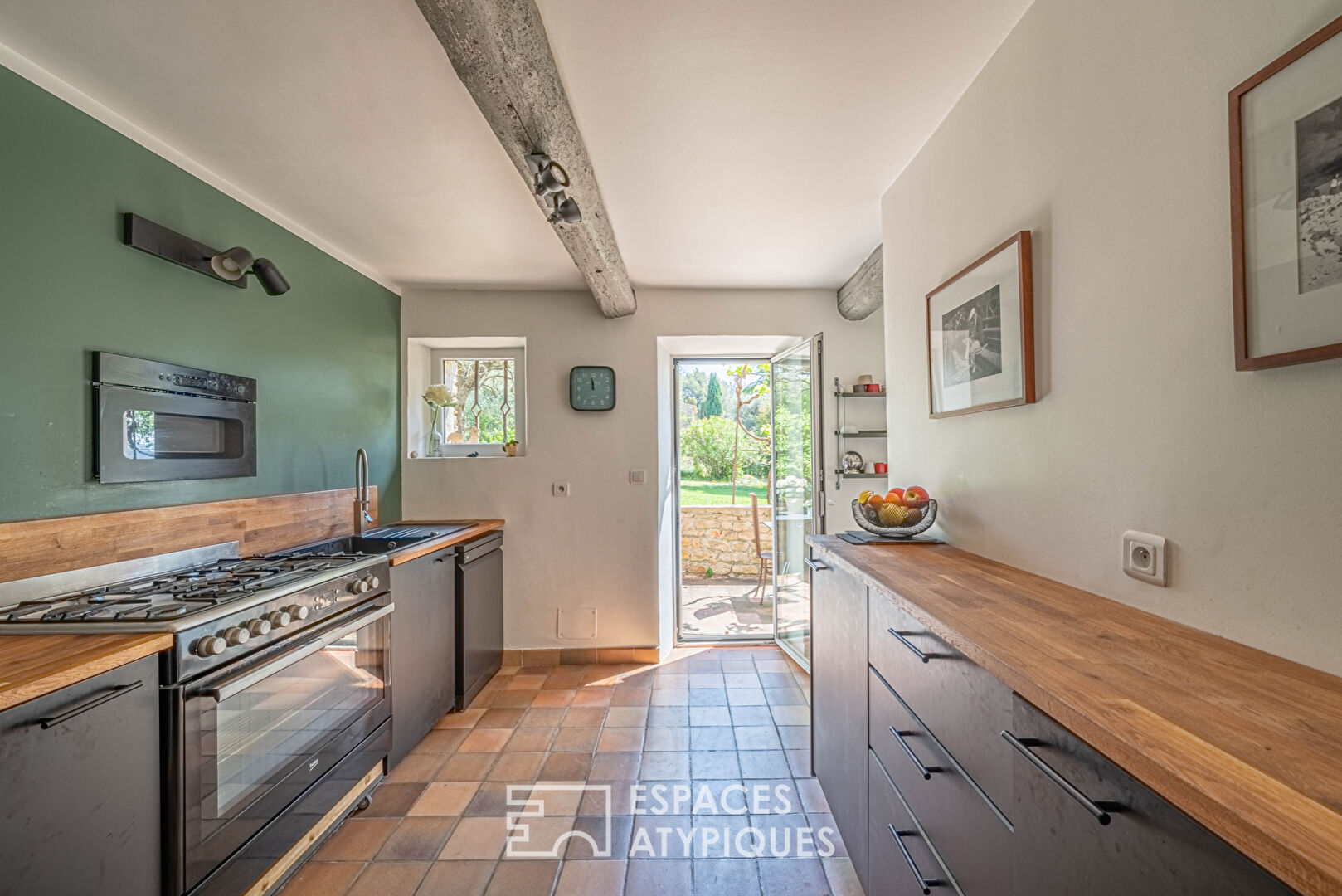 Sheepfold revisited with swimming pool and open view