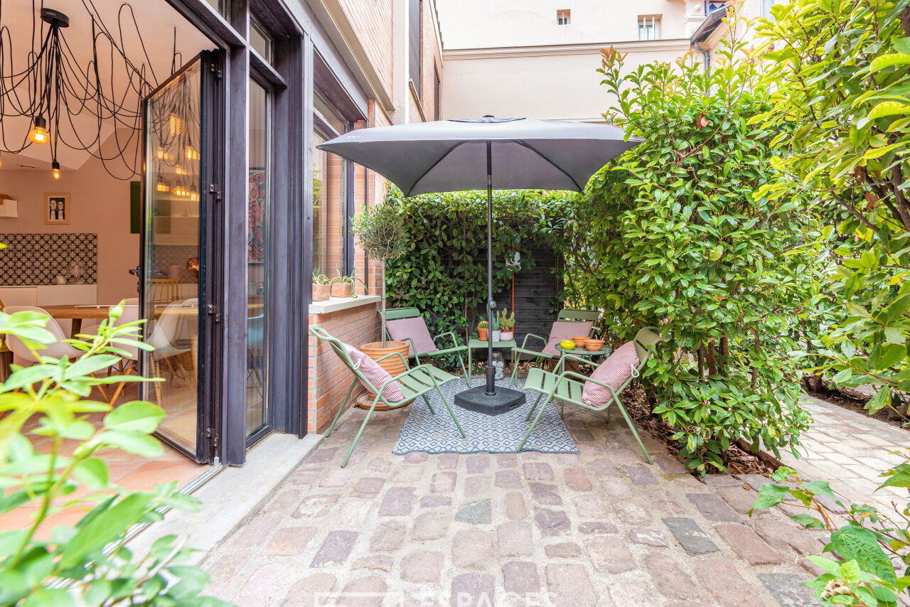Contemporary duplex in a historic residence.