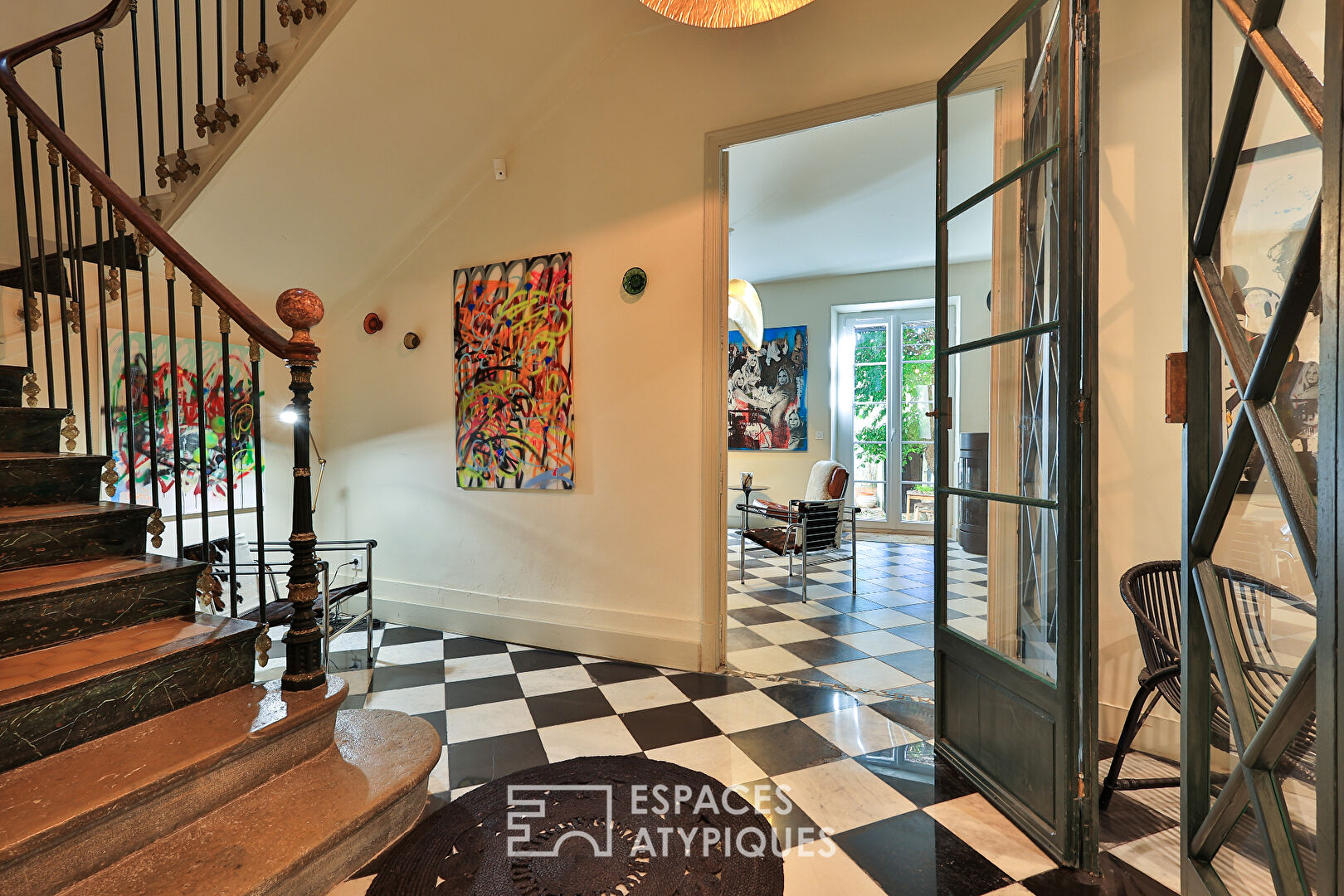 Belle demeure 19e rénovation design